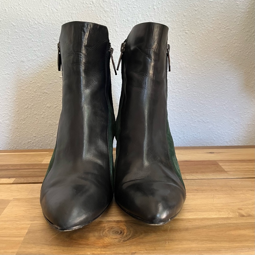 Sigerson Morrison Leila Mixed Combo Ankle Bootie Size 9.5 B - Picture 8 of 13